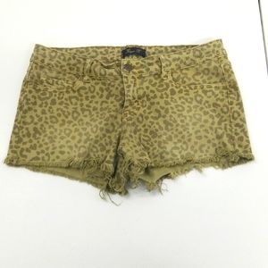 Klique B  Leopard Print Shorts